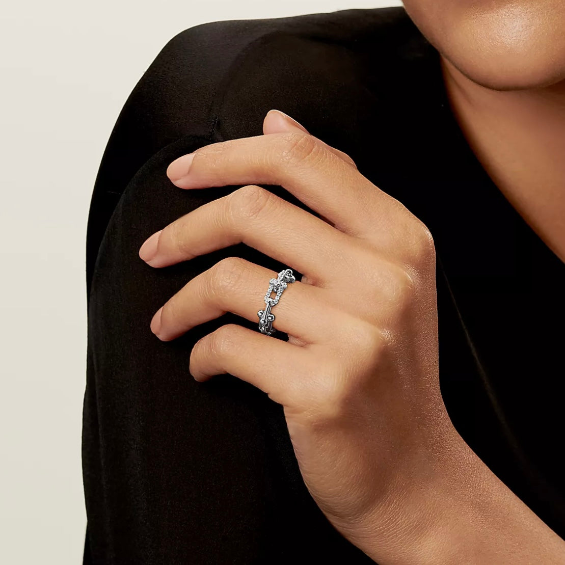 [ 第二件只需 $99 ] HardWear Small Link Ring Sliver