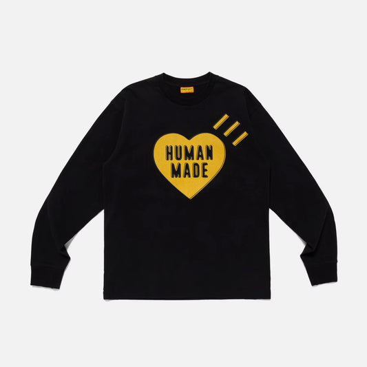 Human Made Graphic Long Sleeve T-shirt Black