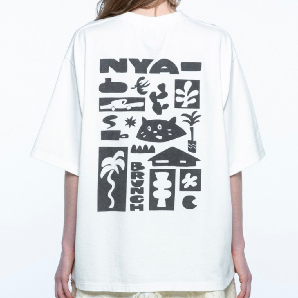 NYA BRUNCH T WHITE