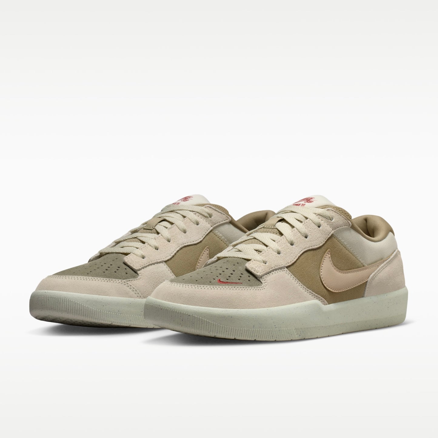 [ 買一送一‼️ ] SB Force 58 Skate Shoes Coconut Milk/Neutral Olive