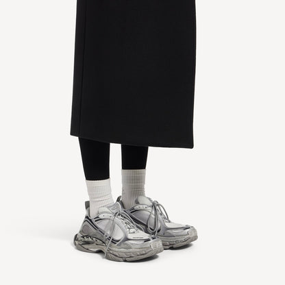 [ 買一送一‼️ ] Triple S.2 Gradient Grey Low Top Sneakers