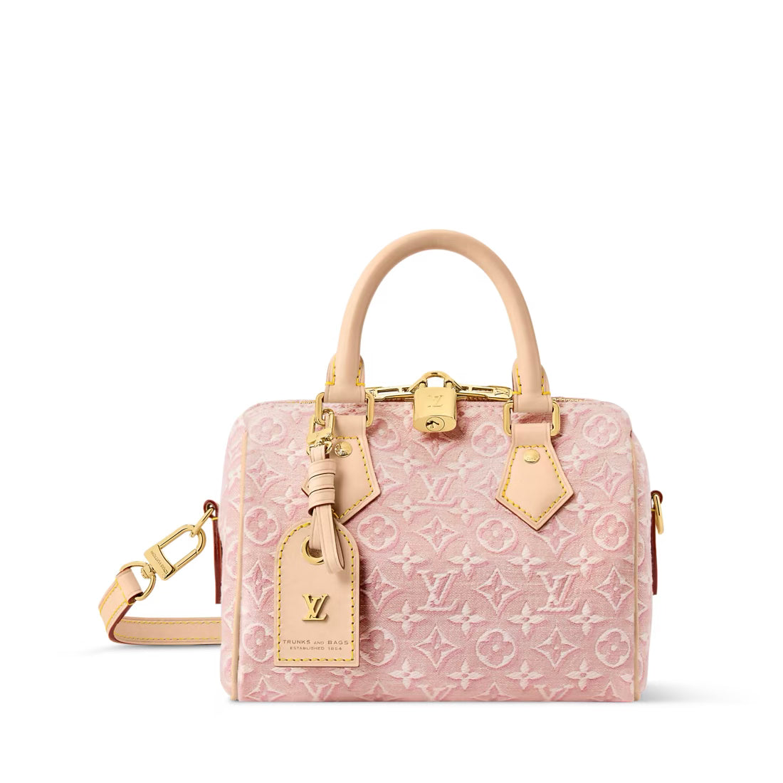 [ 今期限定‼️買一送一‼️ ] Speedy Bandoulière 20 Rose Ruban