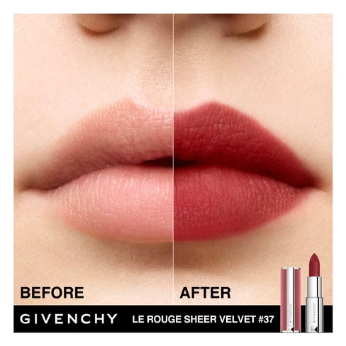 ‼️ 買一送一 ‼️ Le Rouge Sheer Velvet Lipstick #37
