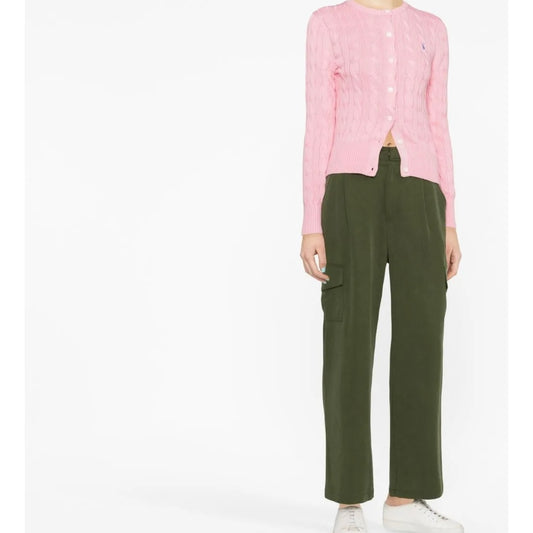 Polo Ralph Lauren Polo Pony cable-knit cardigan Light Pink