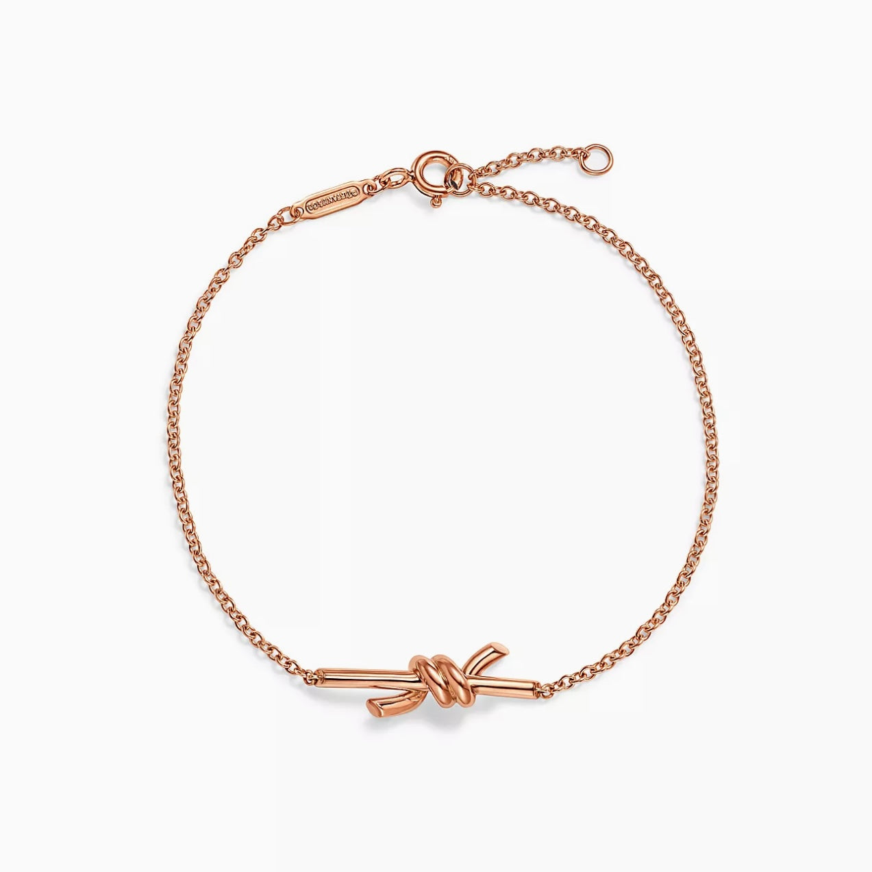 [ 第二件只需 $99 ] Knot Chain Bracelet RoseGold