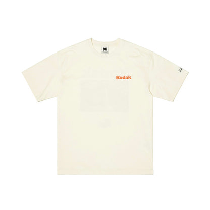 [ 今期限定‼️買一送一‼️ ] 199 Vintage Flim graphic short-sleeve t-shirt Ivory