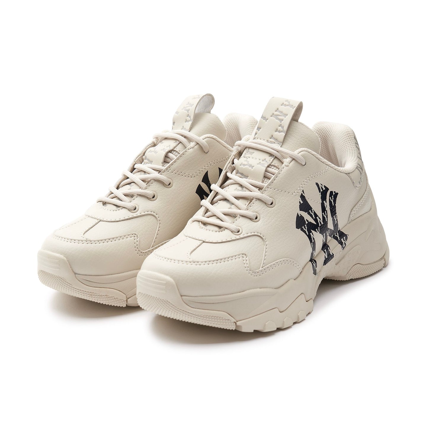 [ 買一送一‼️ ] BIGBALL CHUNKY CLASSIC MONOGRAM NEW YORK YANKEES BLACK