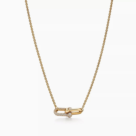 [ 第二件只需 $99 ] HardWear Double Link Pendant Gold