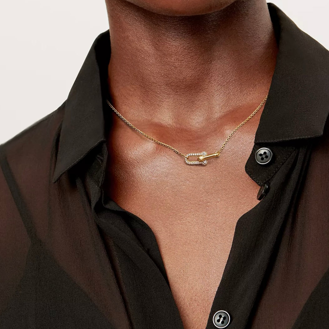 [ 第二件只需 $99 ] HardWear Double Link Pendant Gold