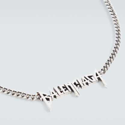 [ 任揀兩件$499 ] Logo Sliver B Logo necklace