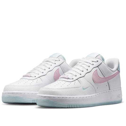 <‼️買一送一‼️> Air Force 1 '07 'White Pink Foam Glacier Blue'