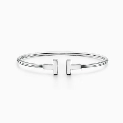 [ 第二件只需 $99 ] T Wire Bracelet Sliver