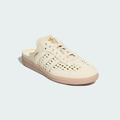 Originals Samba OG mule trainers in cream white
