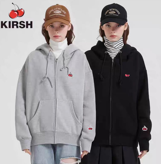 KIRSH SMALL CHERRY REGULAR FIT HOODIE ZIP UP