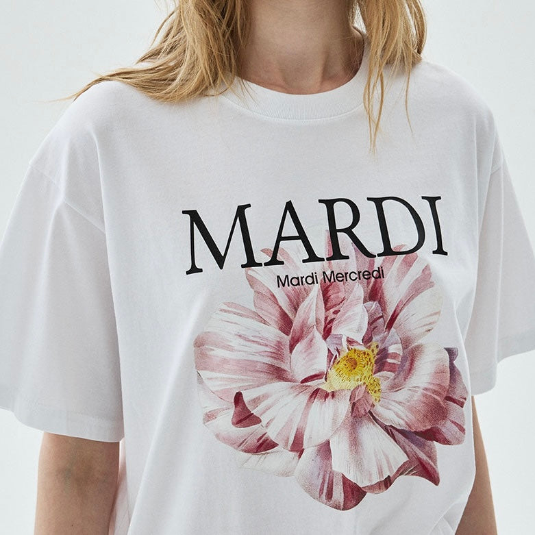 [ 任揀四件$329 ] Les Petites ROSES T-shirt White
