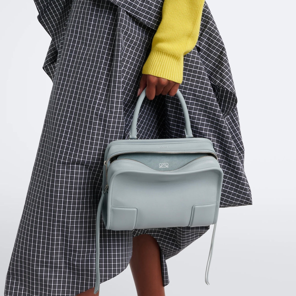 [ ‼️任揀兩件 $8XX‼️ ] Amazona 180 Small leather top-handle bag blue