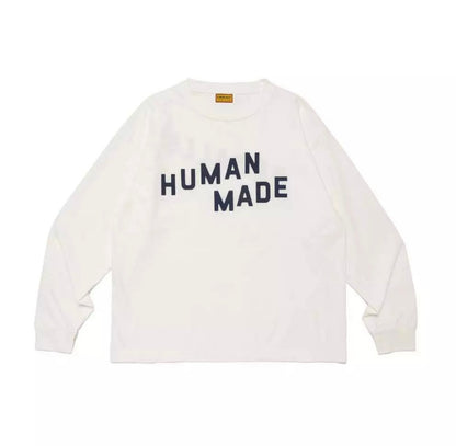 Human Made Graphic Logo Long Sleeve T-shirt White
