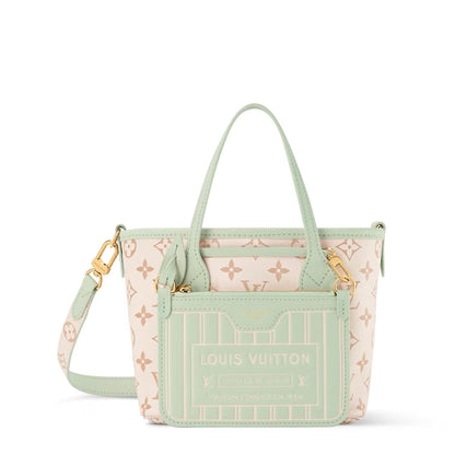Neverfull Inside Out BB Monogram Dune Minty