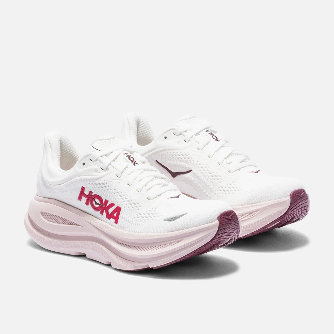 [ 任揀兩件 $499 ] Bondi 9 Sneakers White Pink Opal