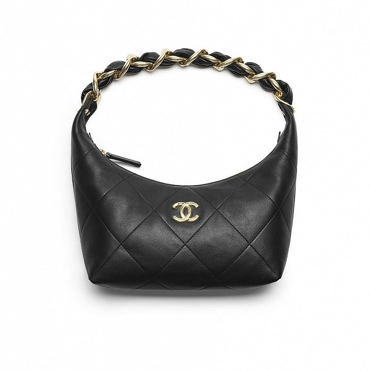 25K CC Hobo Bag Black