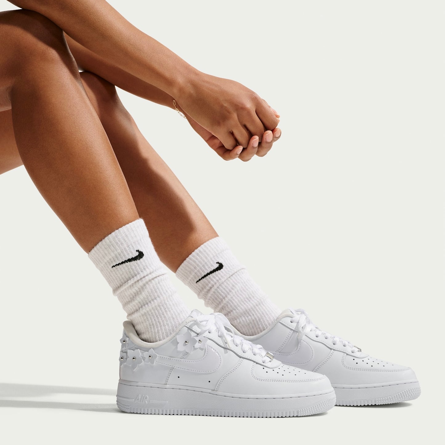 [ 買一送一‼️ ] Air Force 1 '07 "Florette" White
