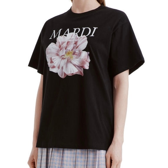 [ 任揀四件$329 ] Les Petites ROSES T-shirt Black