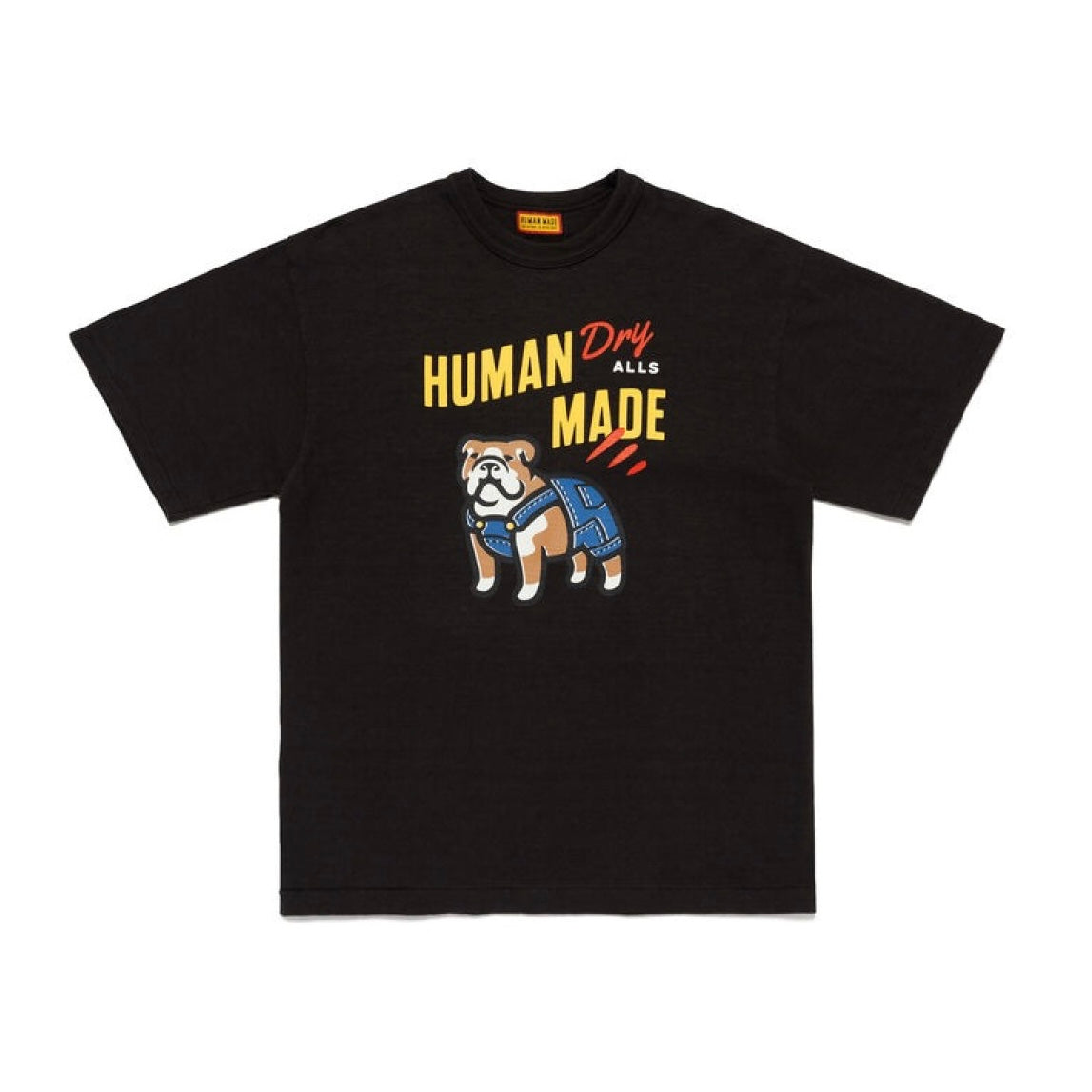 [ 任揀四件$329 ] Dog Animal Graphic Tee Black