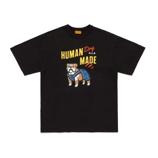 [ 任揀四件$329 ] Dog Animal Graphic Tee Black