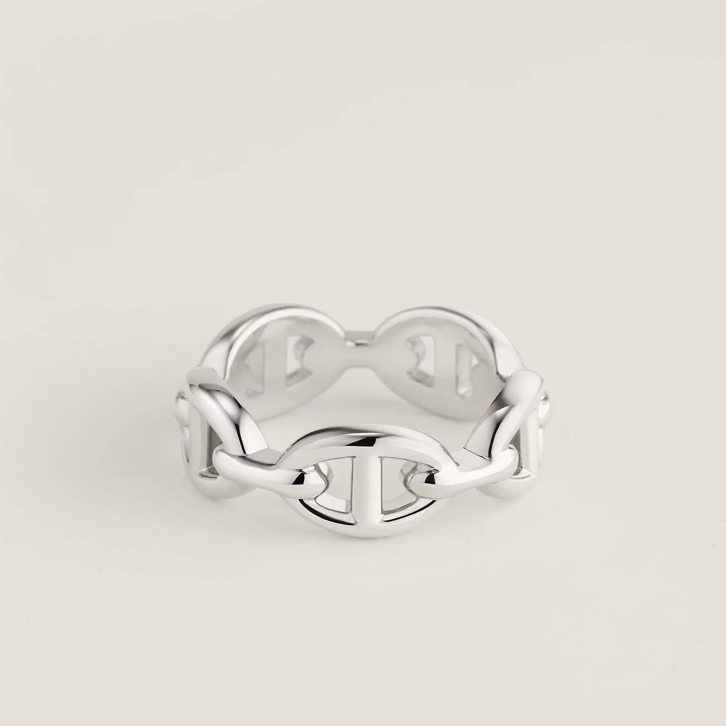 [ 任揀兩件$499 ] Chaine d'ancre Enchainee ring Sliver