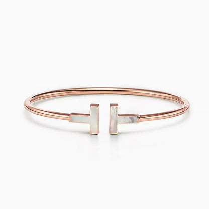 [ 第二件只需 $99 ] T Wire Bracelet RodeGold
