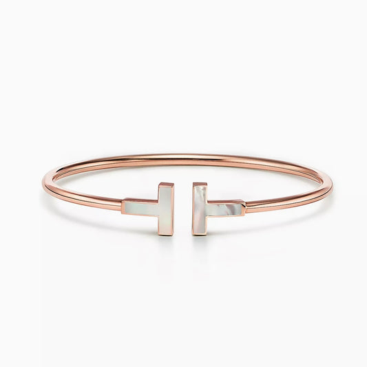 [ 第二件只需 $99 ] T Wire Bracelet RodeGold