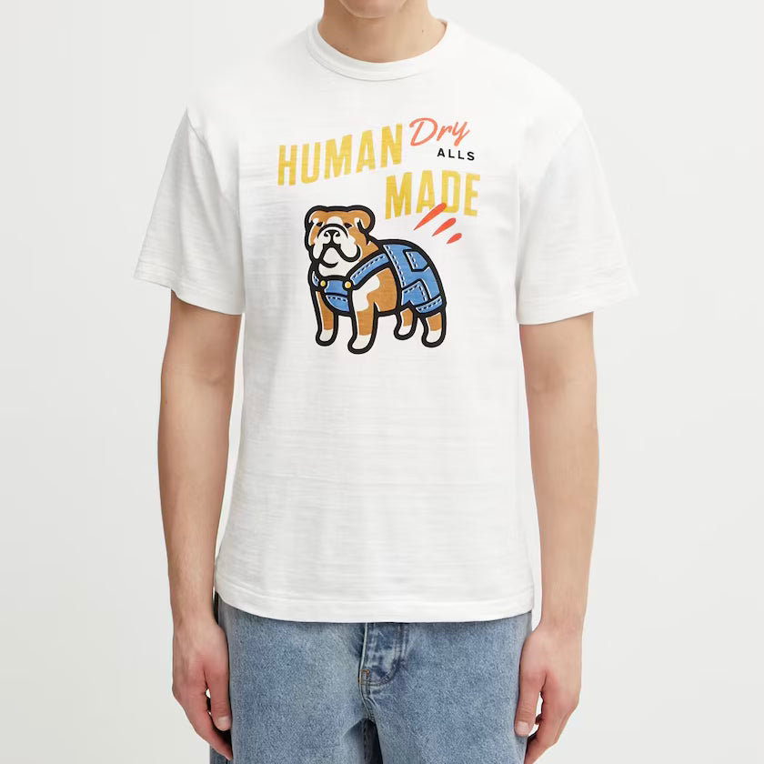 [ 任揀四件$329 ] Dog Animal Graphic Tee White