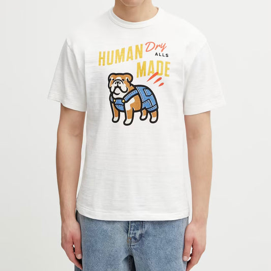 [ 任揀四件$329 ] Dog Animal Graphic Tee White