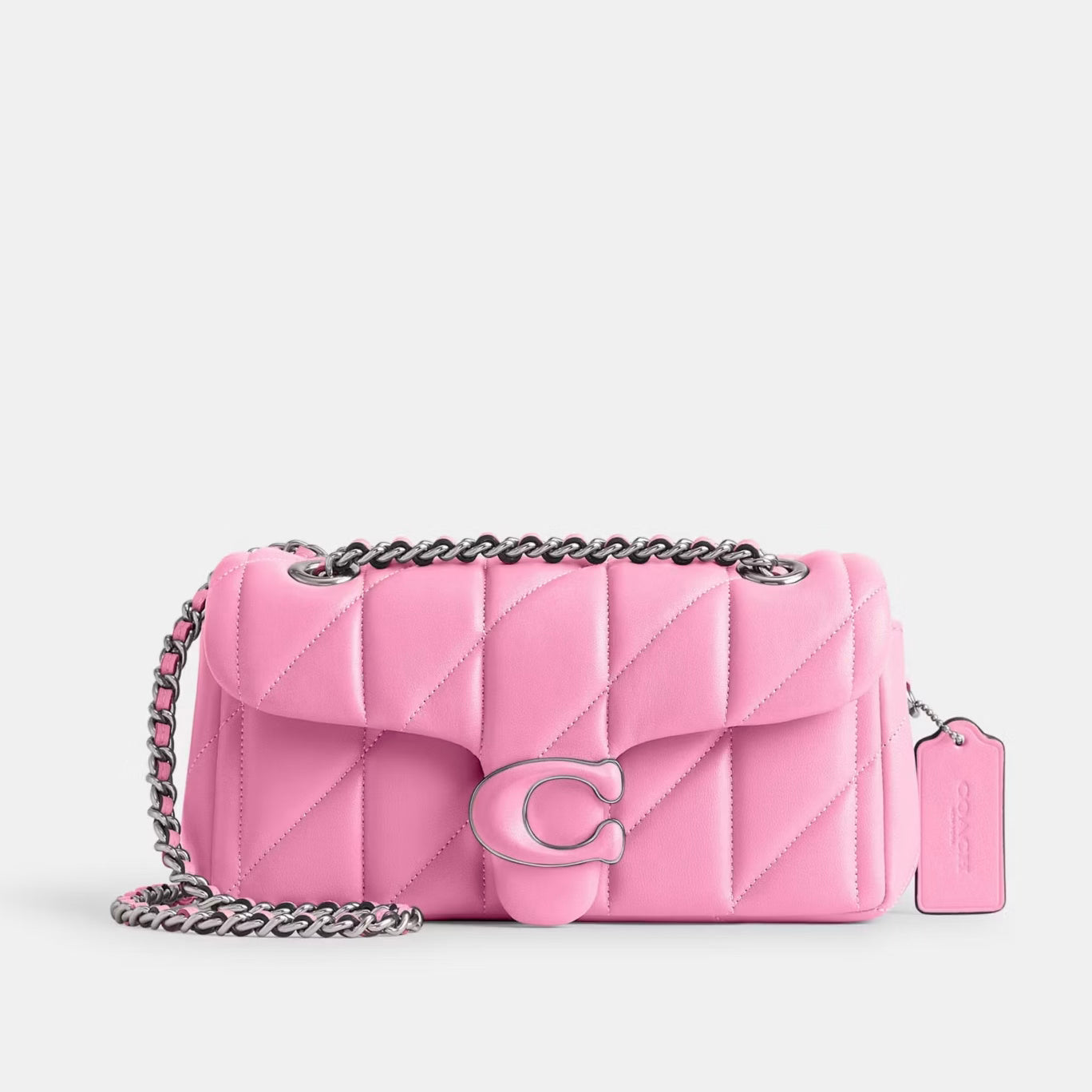 [ 🔥任揀兩件 $8XX🔥 ] TABBY SHOULDER BAG 20 WITH QUILTING Vivid Pink