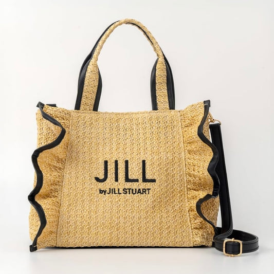 [ 任選三件$299 ] JILL by JILL STUART BOOK TOTE BAG NATURAL VER.
