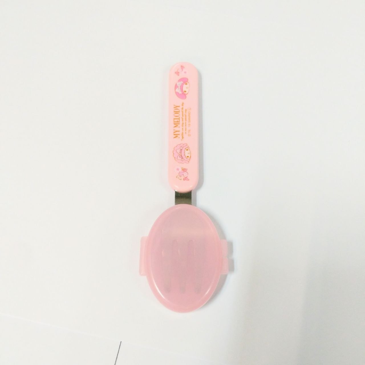 [ 任選優惠！$99/三件 ] Sanrio 不銹鋼餐叉 連蓋 Melody