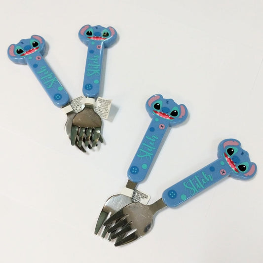 [ 任選優惠！$99/三件 ] 不銹鋼餐叉 Stitch