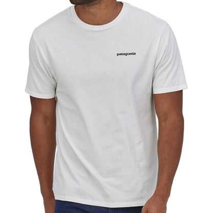 [ 任揀四件$329 ] Patagonia M's P-6 Mission Organic T-Shirt White