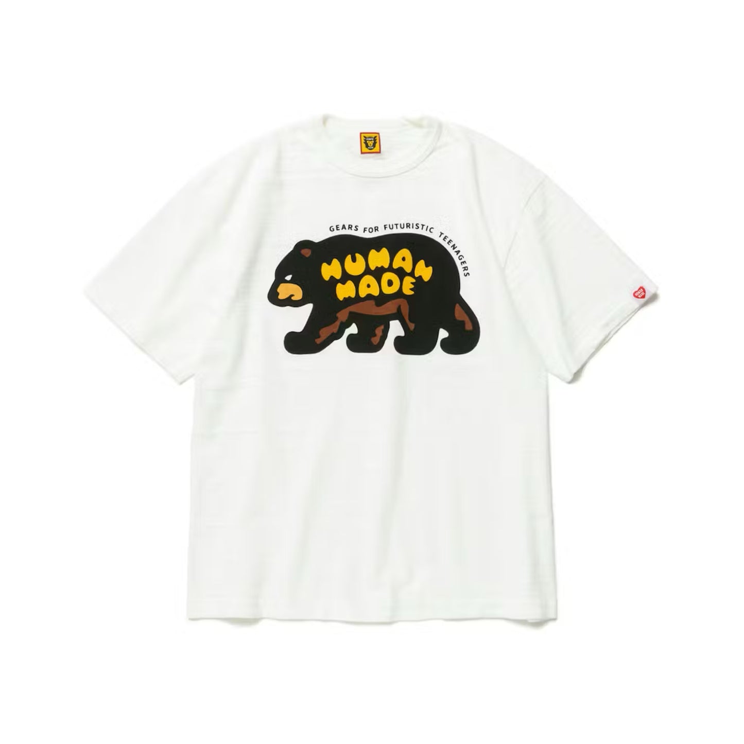 [ 任揀四件$329 ] Bear Graphic T-Shirt White