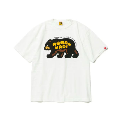[ 任揀四件$329 ] Bear Graphic T-Shirt White