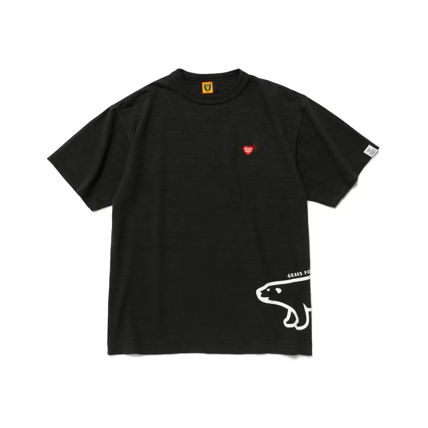 [ 任揀四件$329 ] Polar Bear Graphic T-Shirt BLACK