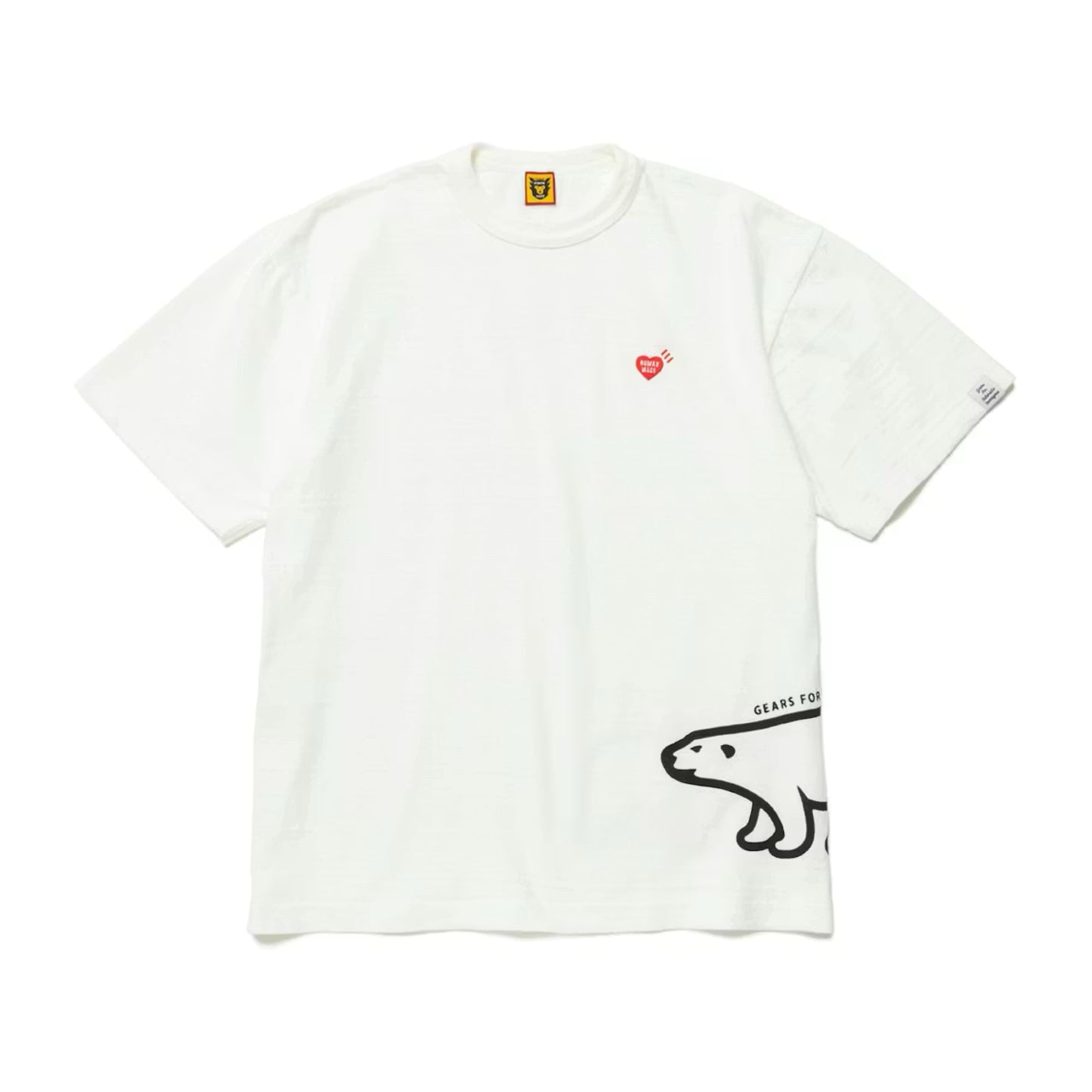 [ 任揀四件$329 ] Polar Bear Graphic T-Shirt WHITE