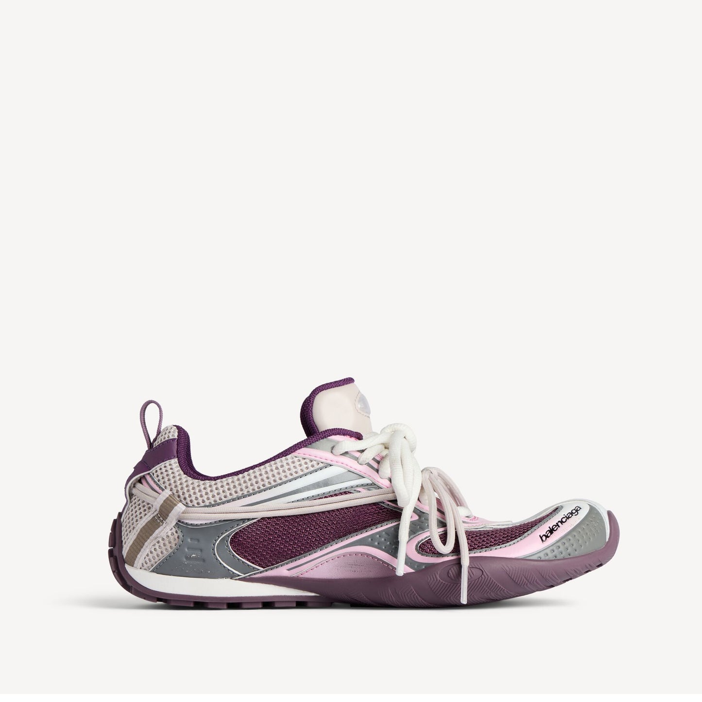 Radar Gradient rubber-trimmed mesh sneakers Purple