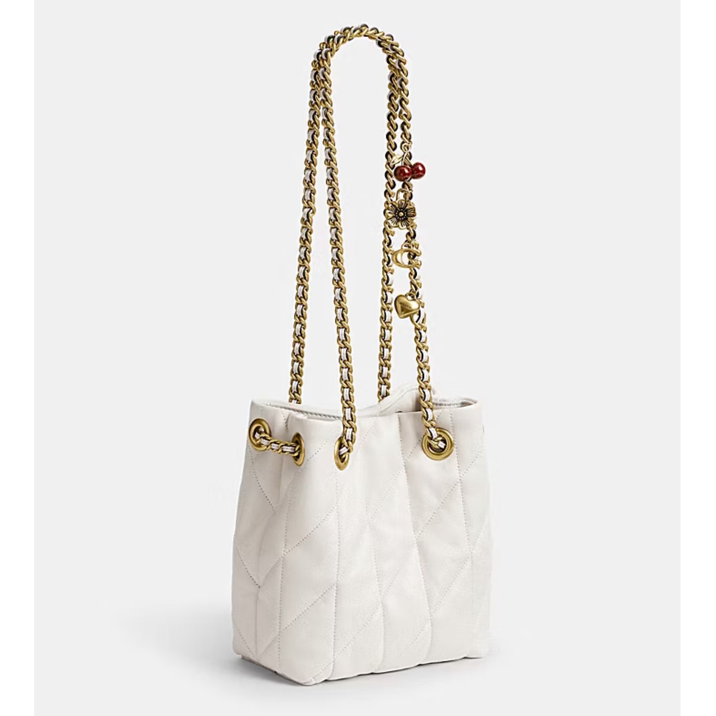 [ 今期限定‼️買一送一‼️ ] JADE Drawstring Bucket Bag White