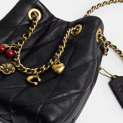 [ 今期限定‼️買一送一‼️ ] JADE Drawstring Bucket Bag Black