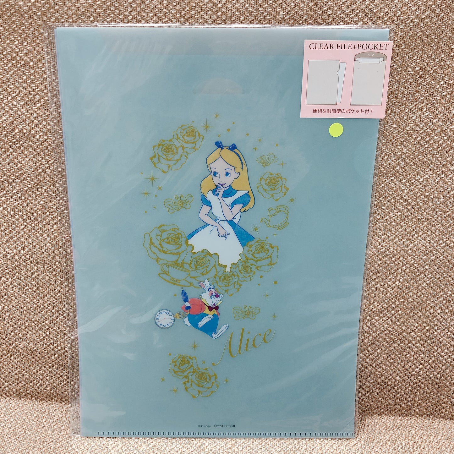 [ 任選優惠！$100/10件 ] A4 File Pocket Alice Rose
