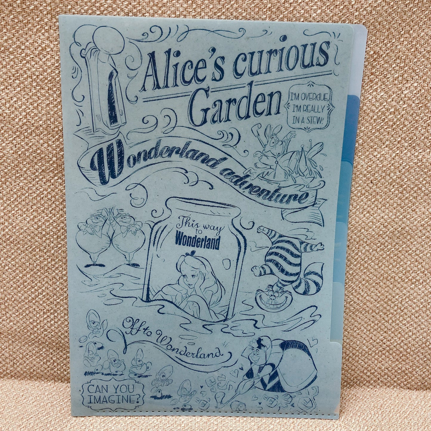 [ 任選優惠！$100/10件 ] 五層A4 File Alice Vintage