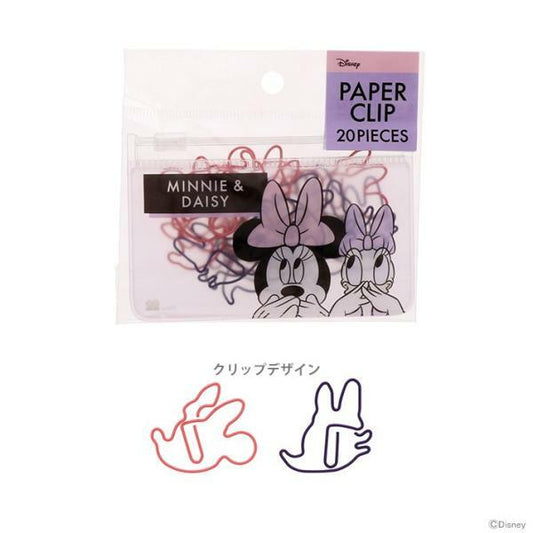[ 任選優惠！$100/10件 ] Disney 造型萬字夾 Minnie Daisy