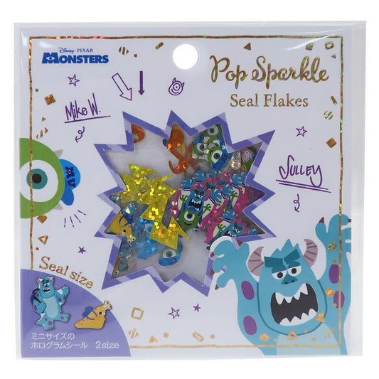 [ 任選優惠！$100/10件 ] Pixar 閃閃貼紙 Monster University