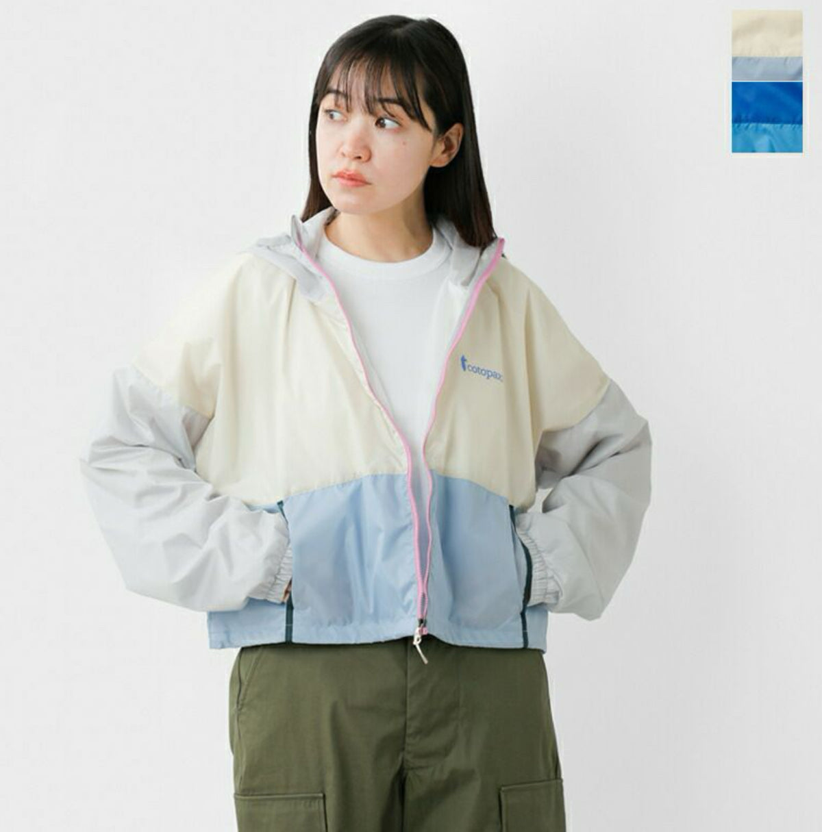 [ 現貨 ] Cotopaxi Teca Crop Windbreaker Jacket Plus
